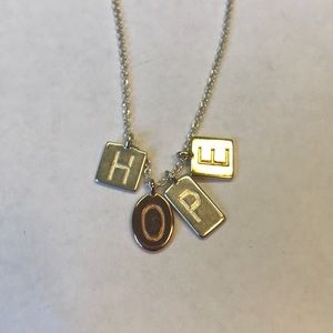 Stella and Dot HOPE necklace